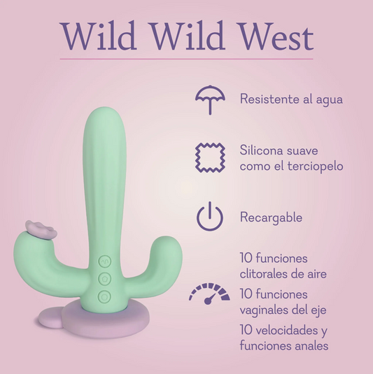 Wild Wild West (Vibrador Triple Acción)