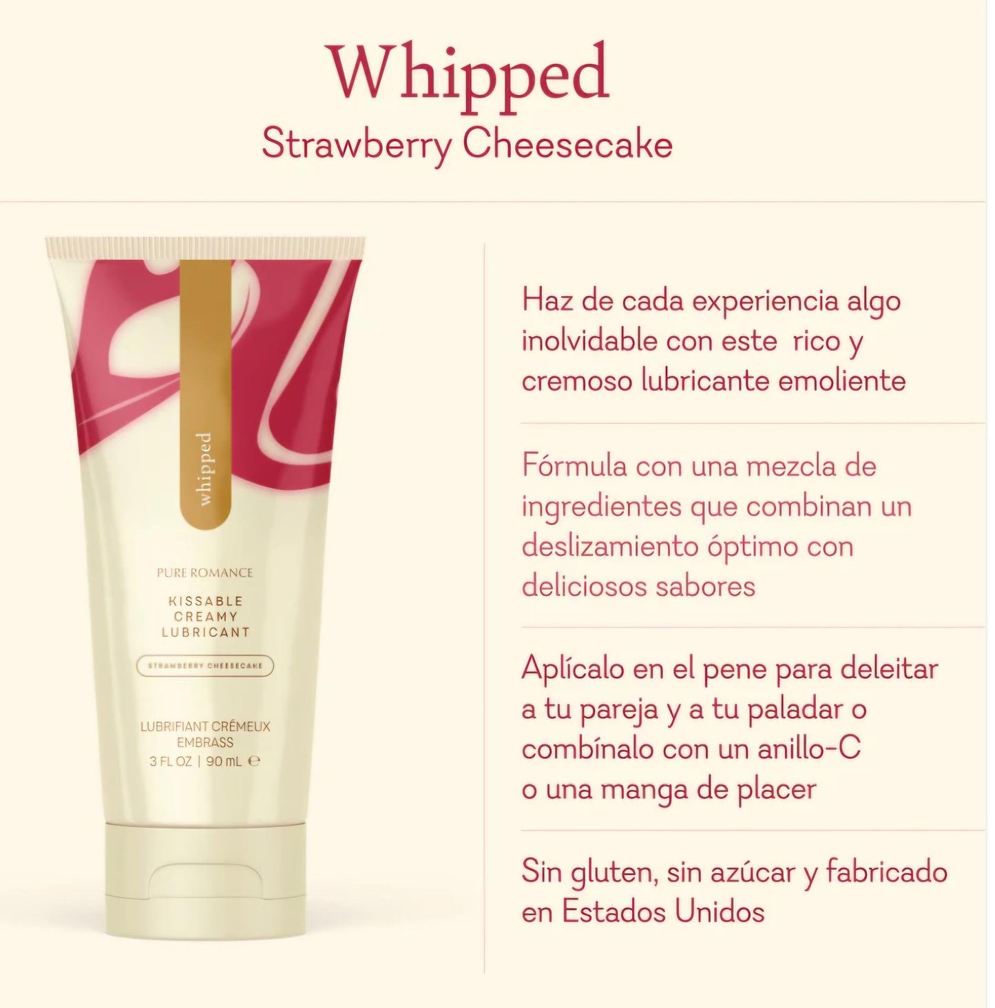 Whipped - Strawberry Cheesecake
