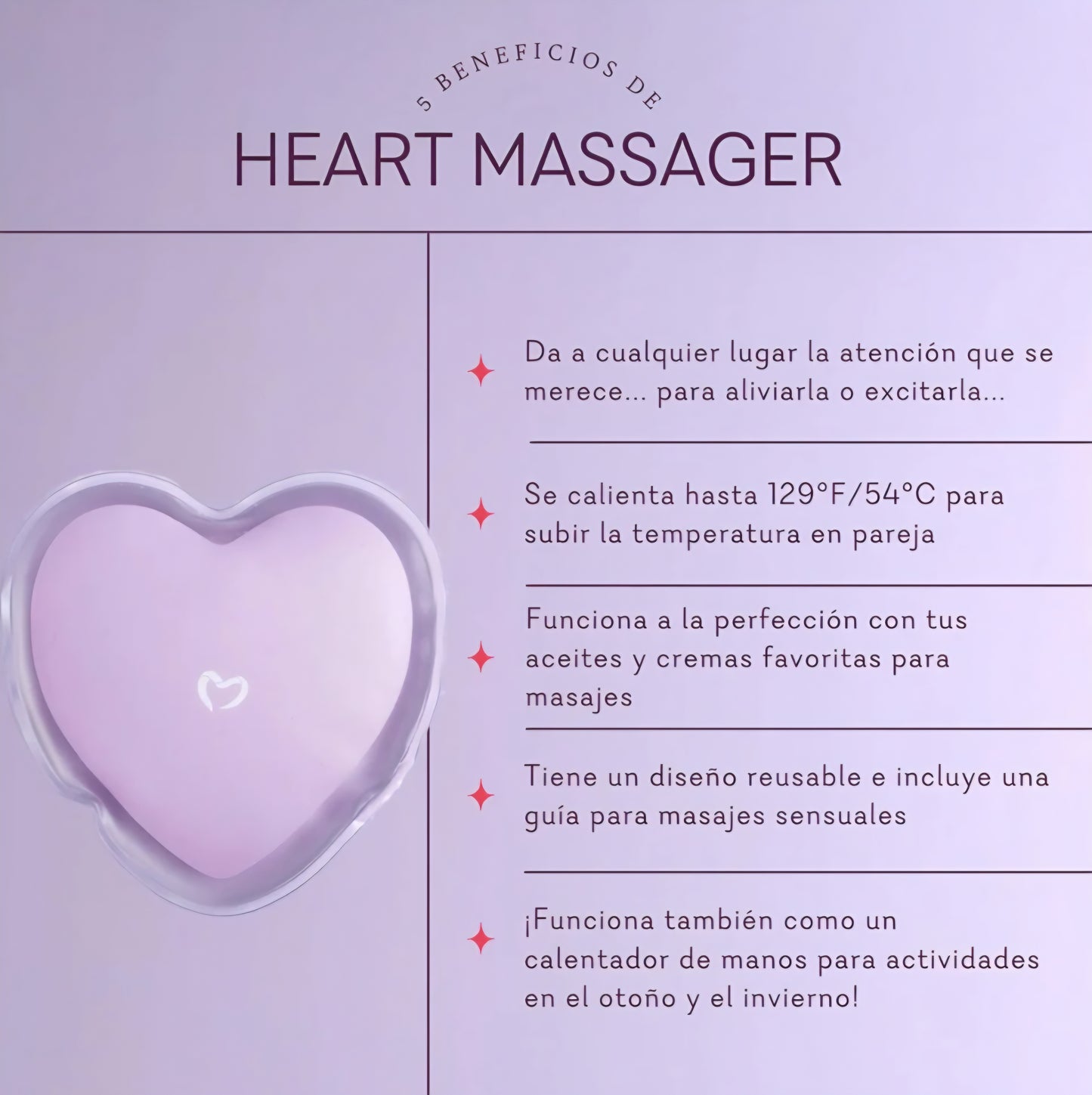 Heart massager