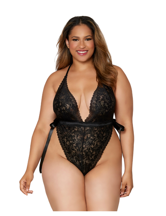 Bow-tied Plunging Teddy